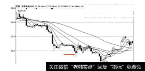 图25东陵粮油K线图