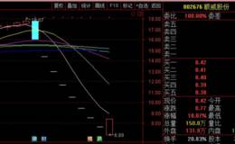 顺威股份大股东所持部分股份被平仓