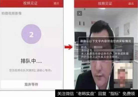 股票开户视频时要通话吗