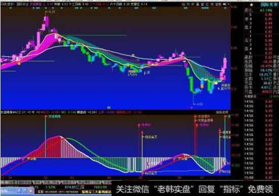 在股票中，CDMA指标中的红柱与绿柱代表啥意思