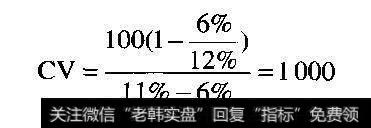 价值驱动因素公式