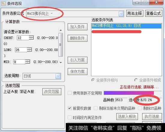 什么是“MACD佛手向上”形态？如何选取这种形态的股票？