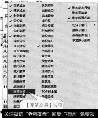 【逐笔交易】