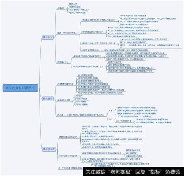 上市企业财报作假