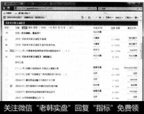 单击【技术分析交流区】超链接，即可进入到【技术分析交流区】页面，从中可以查看<a href='//m.sasasearch.com/cgjq/289616.html'>学习
</a>和技术分析方法。