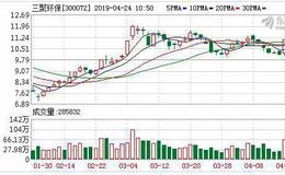 <em>三聚环保</em>：融资净偿还4028.76万元，融资余额17.27亿元（04-23）