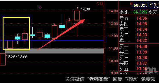 假阴线走势形态