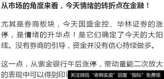 [王亚伟解股]大反弹，关注这个板块机会！