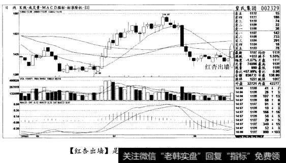 [红杏出墙]是买入信号，轻仓试探(图一)