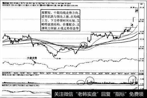 图2-71强势股横店东磁60分钟K线图