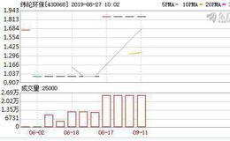 纬纶环保2019半年报 营收大幅下降46.49% 净利润95万