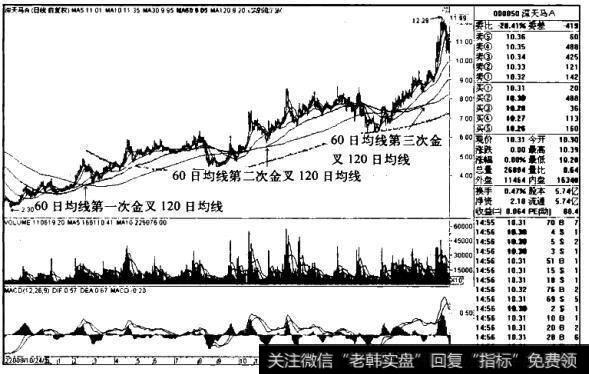 “60日均线金叉120日均线”买入模式的适用对象和买入要点是什么？