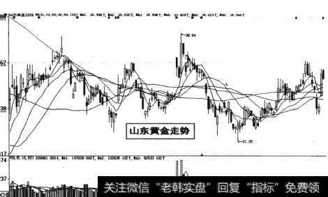 图18-14  <a href='//m.sasasearch.com/cpsjncg/273817.html'>山东黄金</a>走势